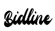 Bidline Font Image