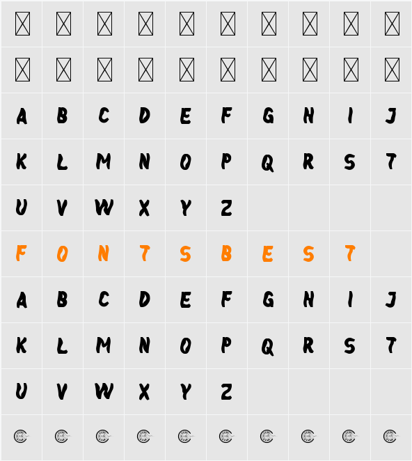GhostFriendDemo Character Map