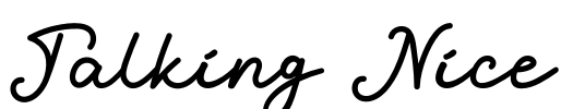 Talking Nice Font Image