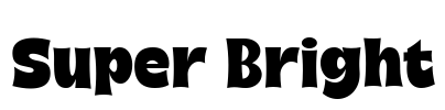 Super Bright Font Image