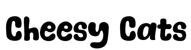 Cheesy Cats Font Image