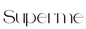Superme Font Image
