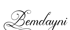 Bemdayni Font Image
