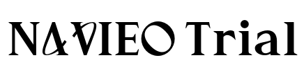 NAVIEO Trial Font Image