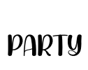 Party Font Image