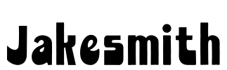 Jakesmith Font Image