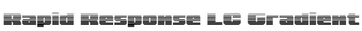 Rapid Response LC Gradient Font Image