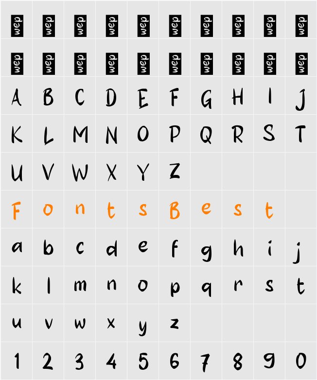 i Itikad Baik Character Map