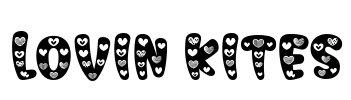 Lovin Kites Font Image