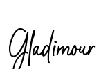 Gladimour Font Image