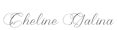Cheline Galina Font Image