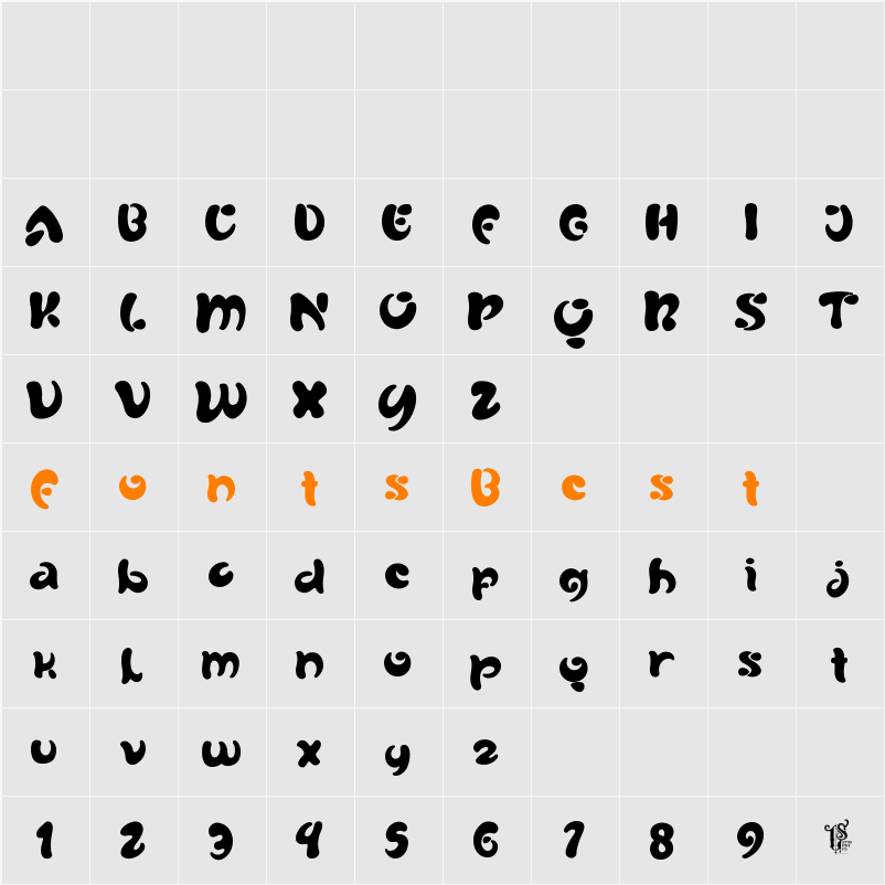 Anchora Character Map