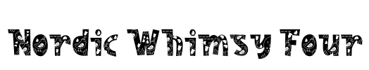 Nordic Whimsy Four Font Image