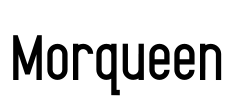 Morqueen Font Image