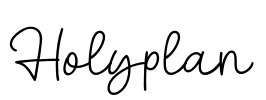 Holyplan Font Image