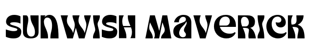 Sunwish Maverick Font Image