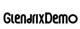 GlendrixDemo Font Image