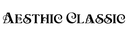 Aesthic Classic