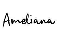 Ameliana Font Image