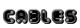 Cables Font Image