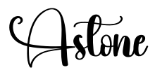 Astone Font Image