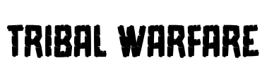 Tribal Warfare Font Image