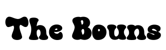 The Bouns Font Image