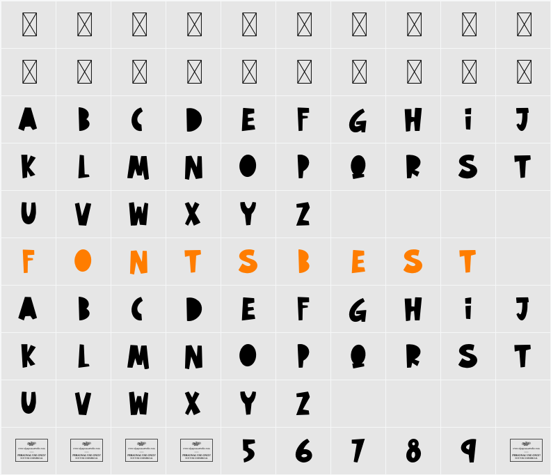 Symbiosis Character Map