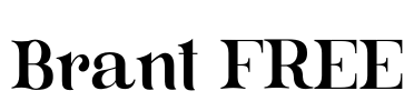 Brant FREE Font Image