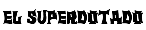 El Superdotado Font Image
