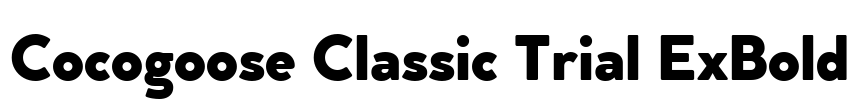 Cocogoose Classic Trial ExBold