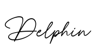 Delphin Font Image