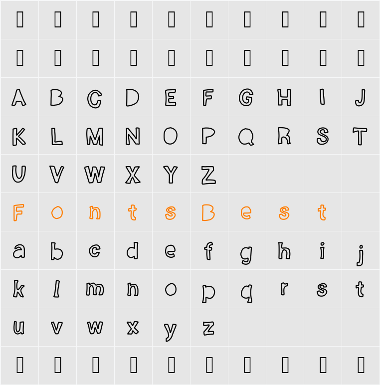 Anonymous Character Map