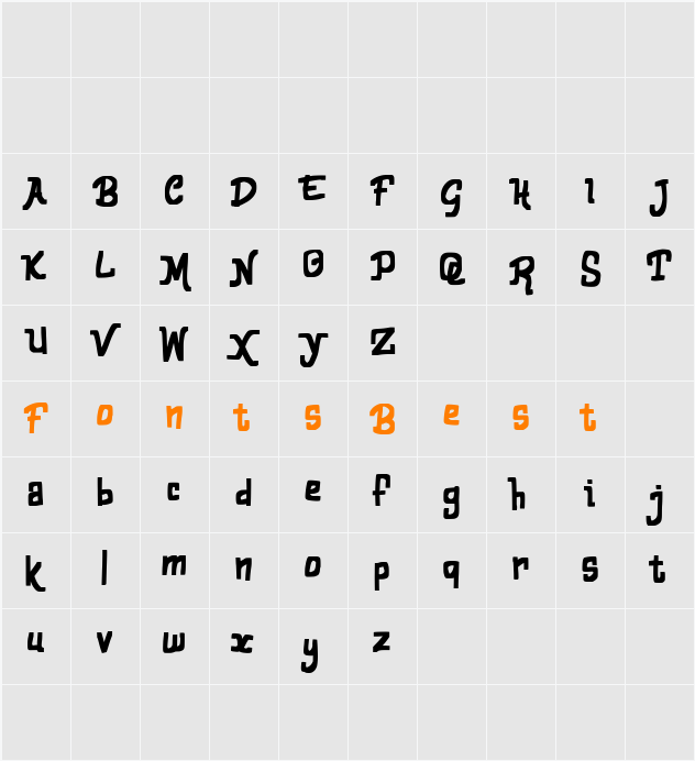 Adabra FREE Character Map