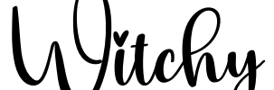 Witchy Font Image
