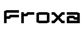 Froxa Font Image