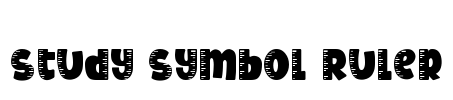 Study Symbol Ruler Font Image