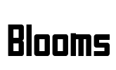 Blooms Font Image