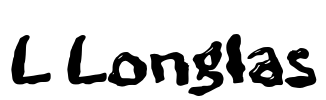 L Longlas Font Image