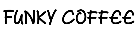 Funky Coffee Font Image