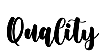 Quality Font Image