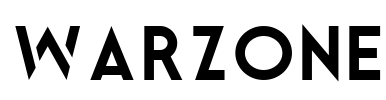 Warzone Font Image