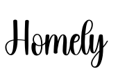 Homely Font Image