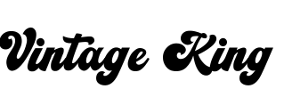Vintage King Font Image