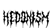 Hedonism Font Image