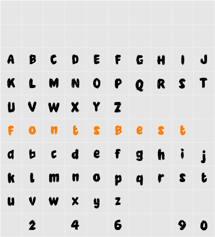 Super Wild Character Map