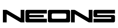 Neons Font Image