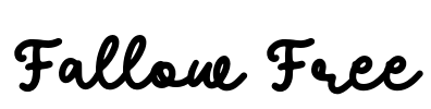 Fallow Free Font Image