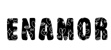 Enamor Font Image