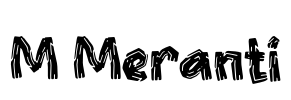 M Meranti Font Image